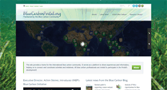 Desktop Screenshot of bluecarbonportal.org
